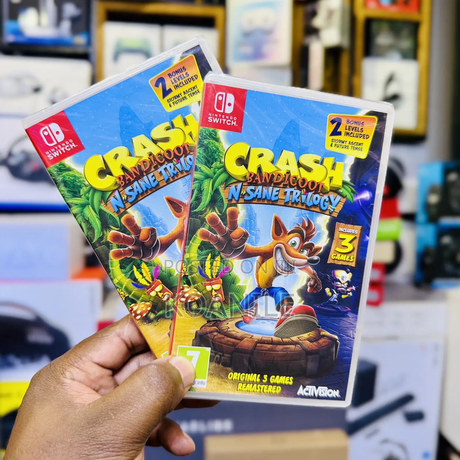 Nintendo Switch Crash Bandicoot N. Sane Trilogy