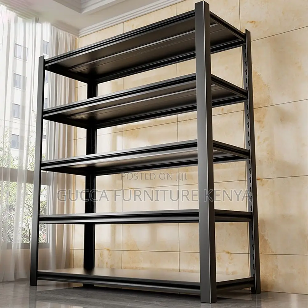 Cabinets:5-Tier Modern Steel Office File Rack -Adjustable