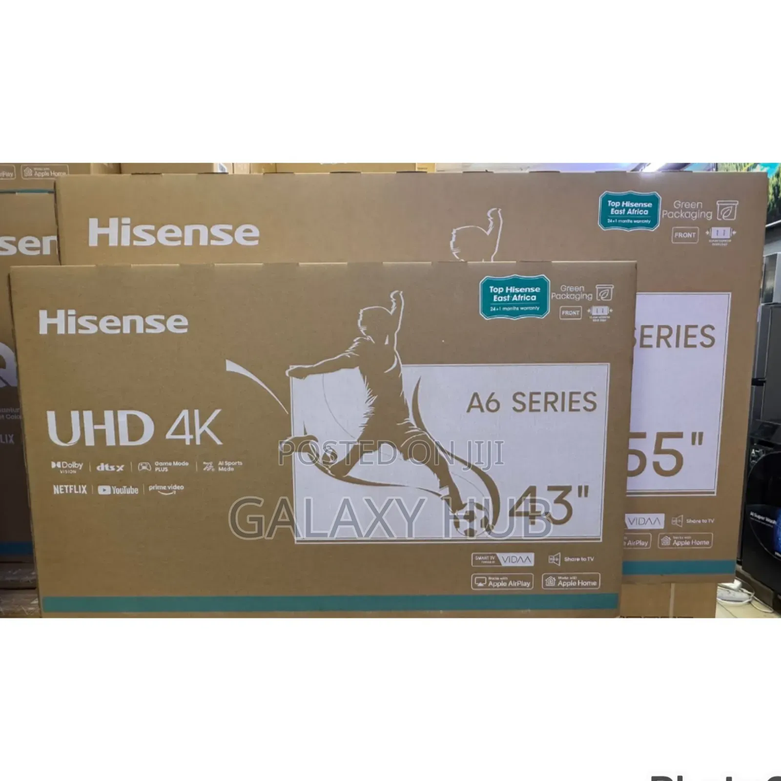 Frameless Hisense 43 A6 Uhd Smart Tv Android