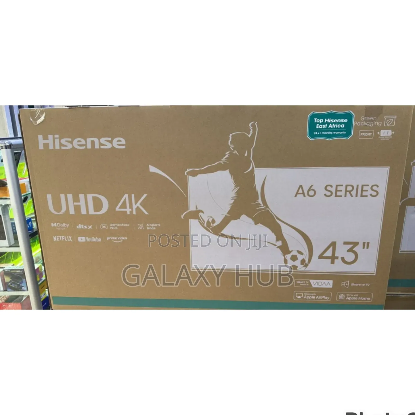 Frameless Hisense 43 A6 Uhd Smart Tv Android