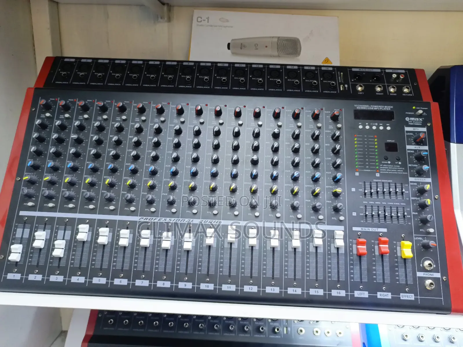 Powered Mixer 16 Channel's