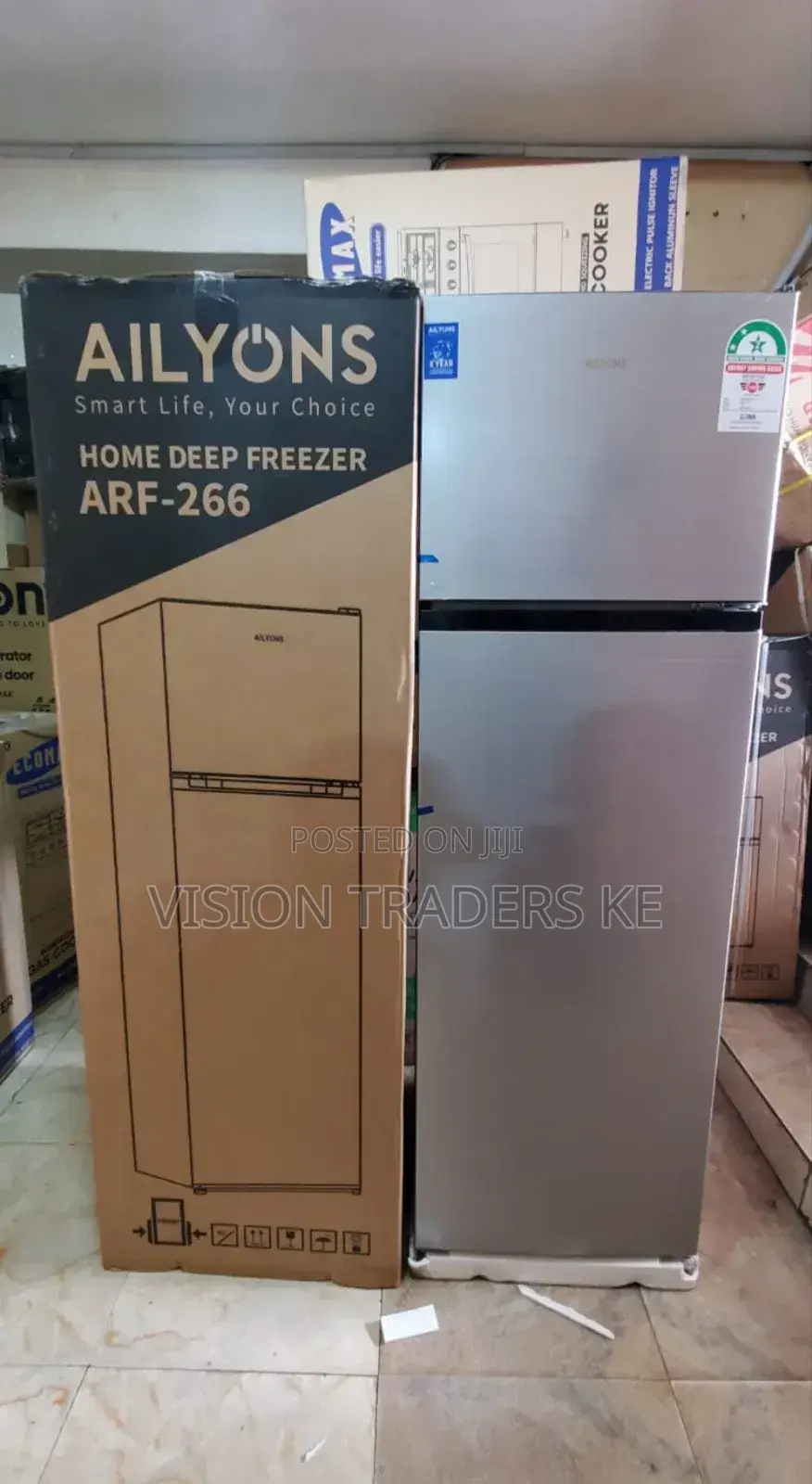 266 Litres Double Door Ailyons Refrigerator