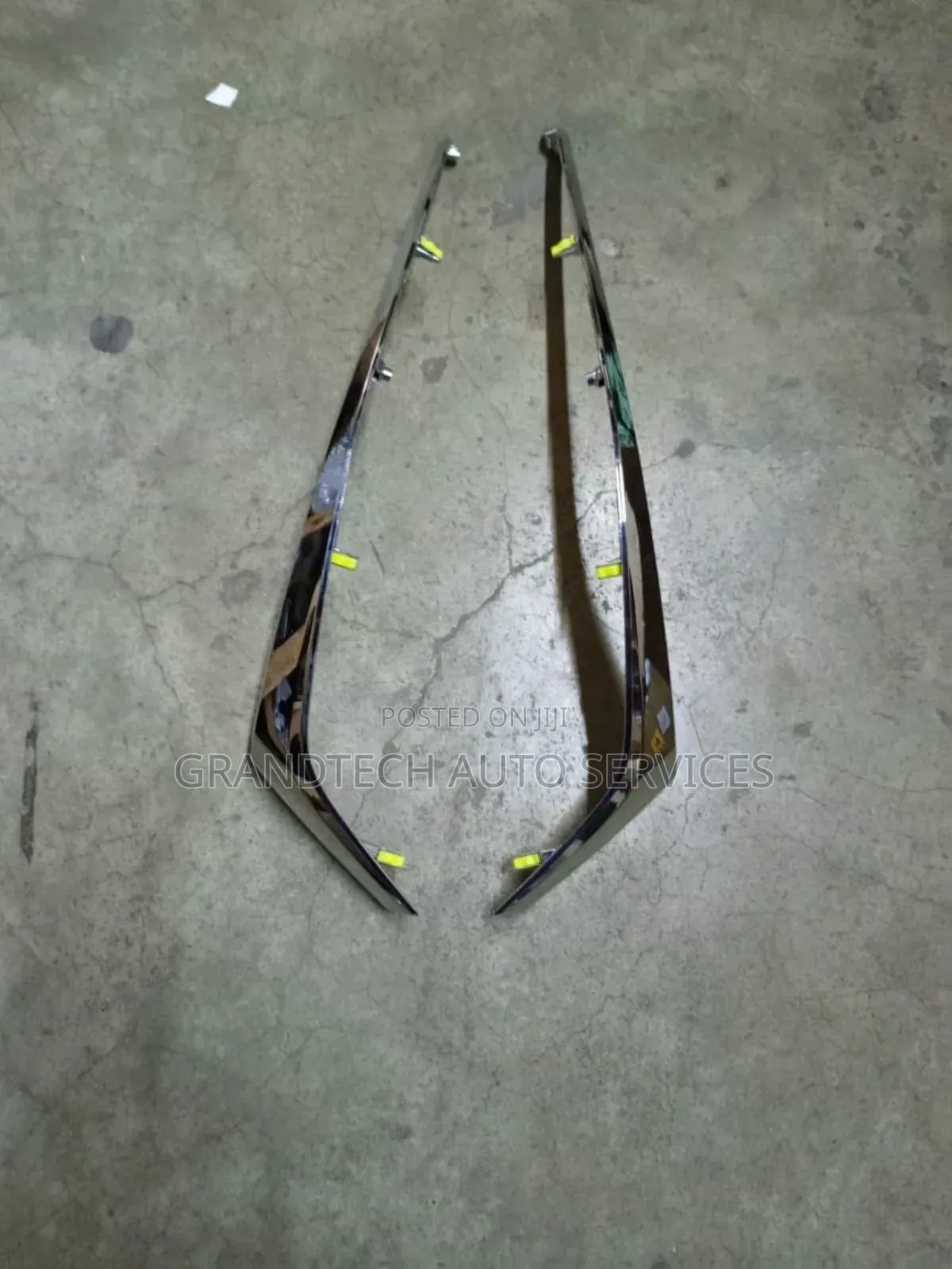 Prado J150 Headlight Chromes
