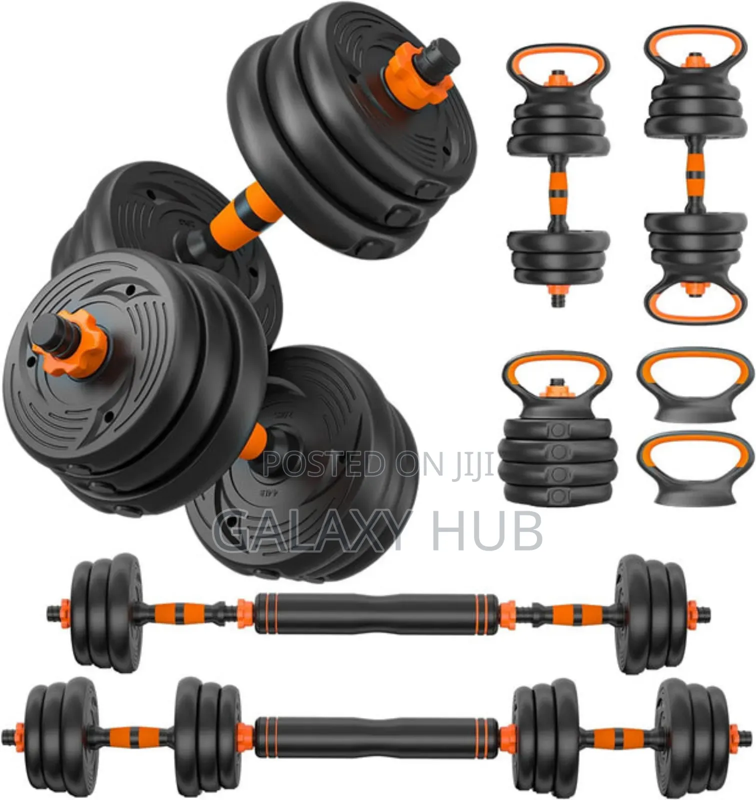 30kgs Dumbell With Kettlebell