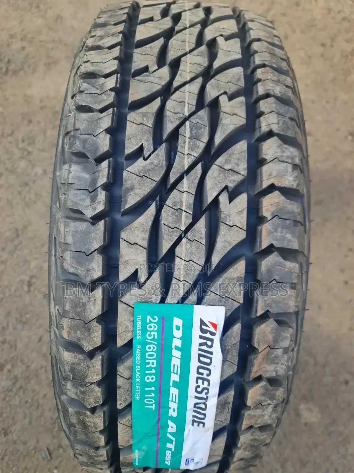 265 /60 R18 Bringstone Tyres (All Terrain)