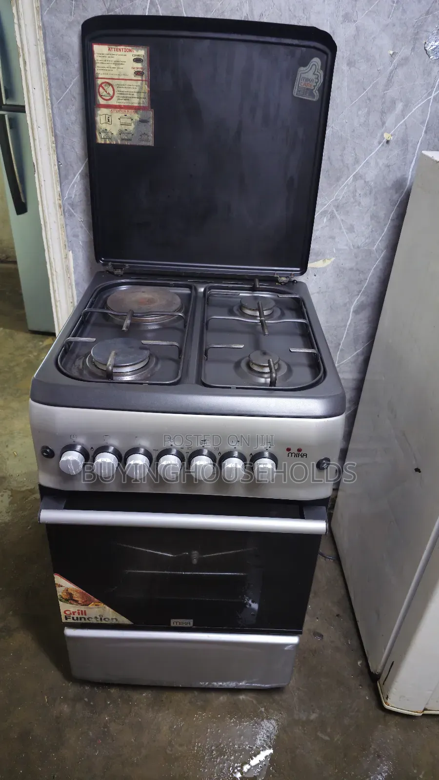 Mika 50x55 Cooker 3+1