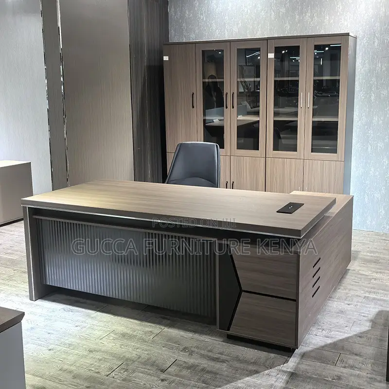 Office Desk: Special Clearance Modern Boss Desk-1800mm