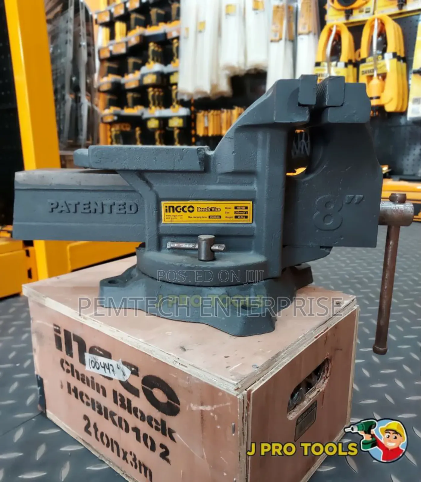 Heavy Duty 8" Ingco Bench Vice