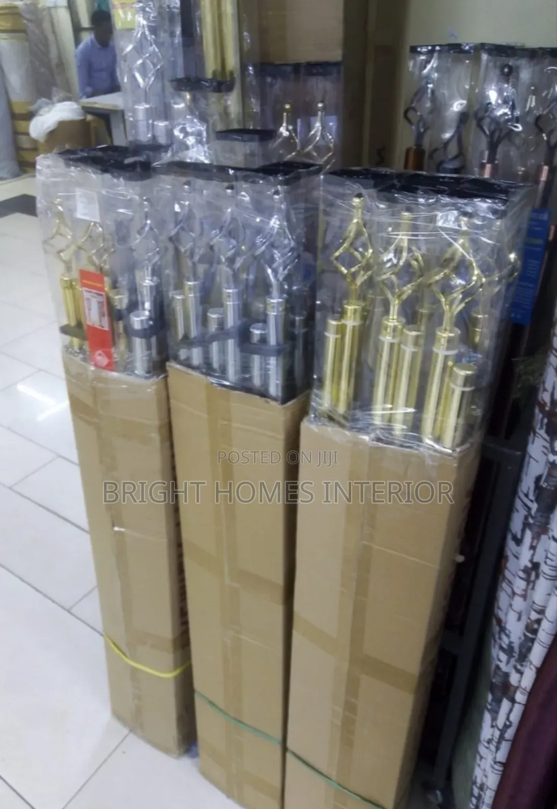Curtain Rods Both Single and Double Form Available