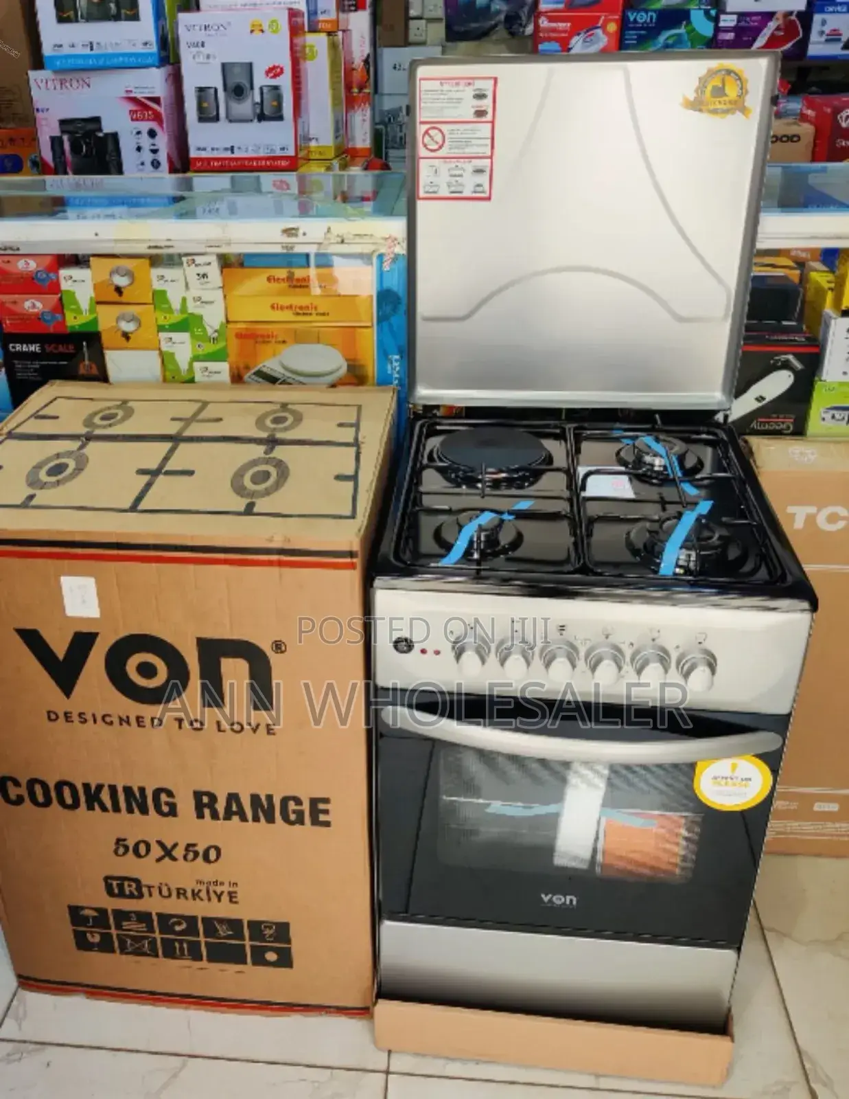 3+1 Von Cooking Range 50 by 50