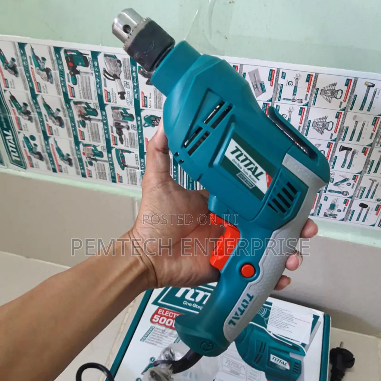 Total 500w 10mm Electric Drill Td205106e