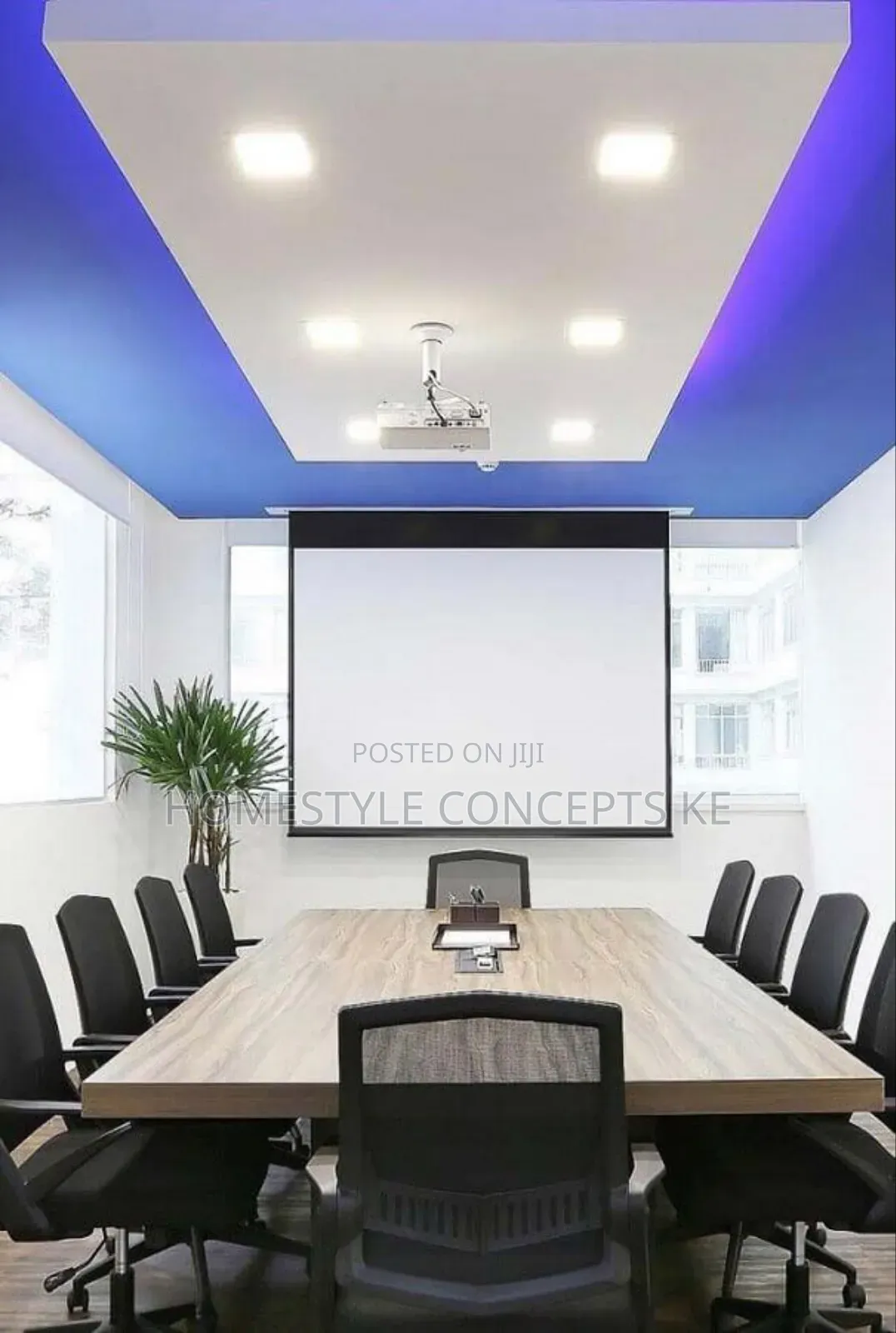 Executive Office/Boardroom Space Interior Design Services