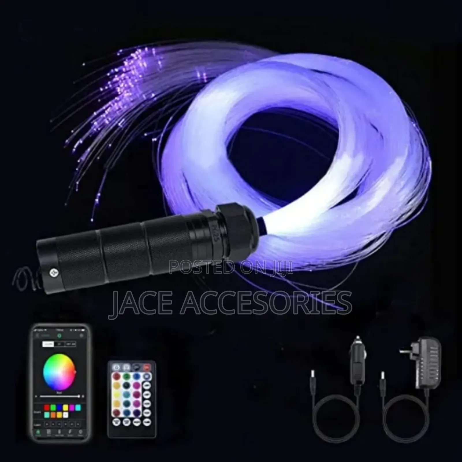 Car / Room WRGB 6w Fibre Optic Ceiling Star Lights