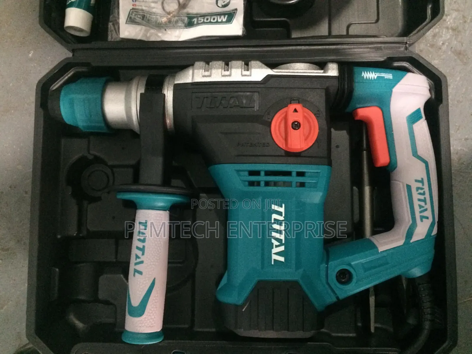 Total Th1153236 1500w Concrete Drilling Machine