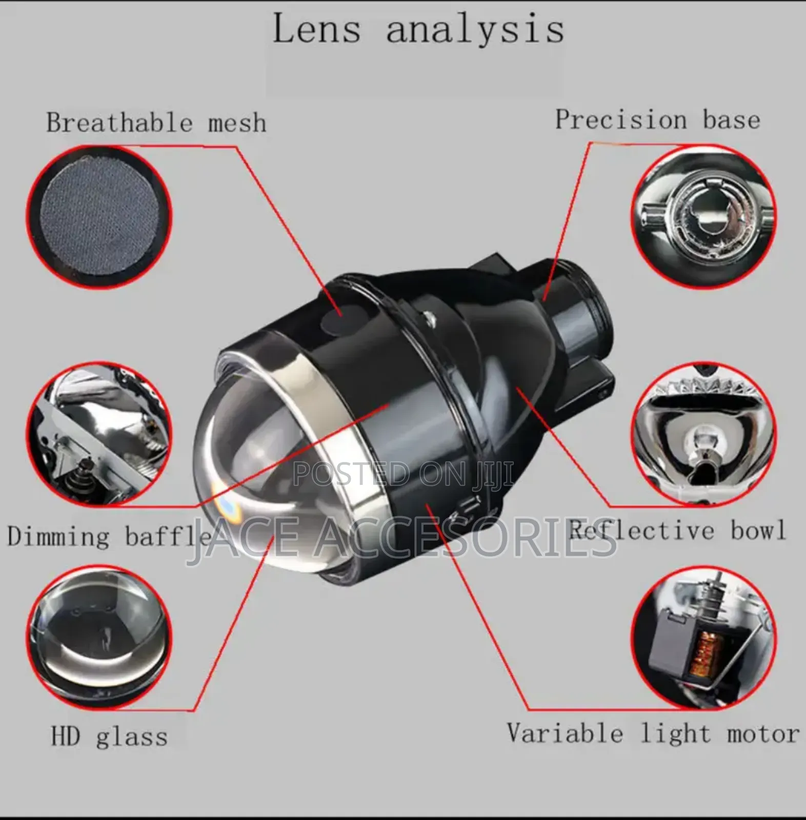 Toyota 3 Color Bi Led  Laser Fog Lights