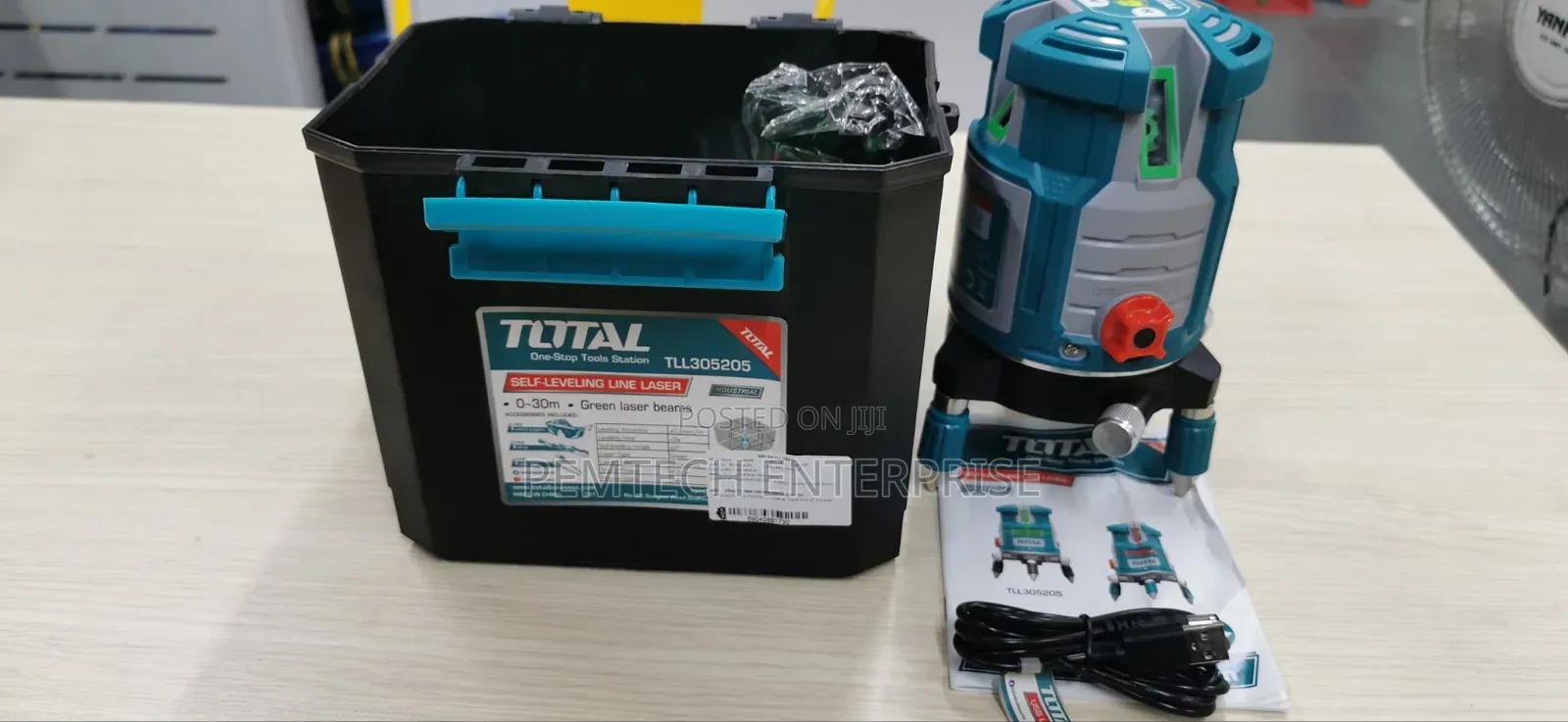 Total Tll305205 Laser Level Meter (Green Beam)