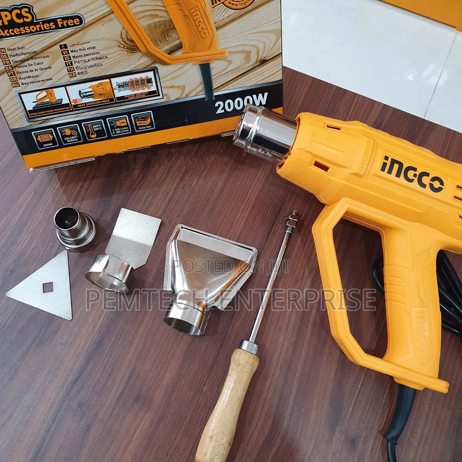 2000w Hot Air Blower Ingco