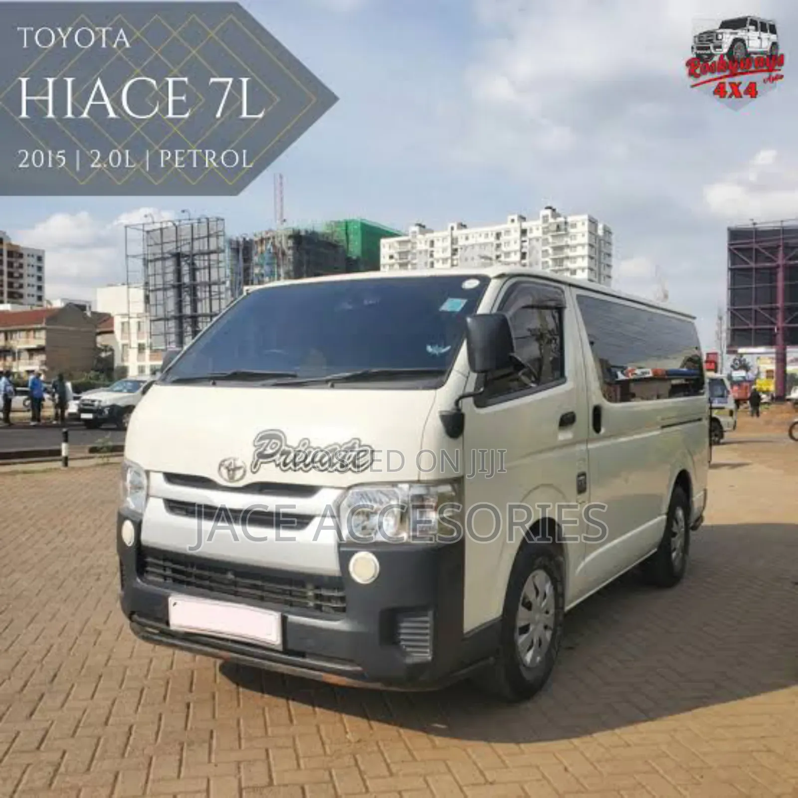 Toyota Hiace 7l Biled Fog Lamps