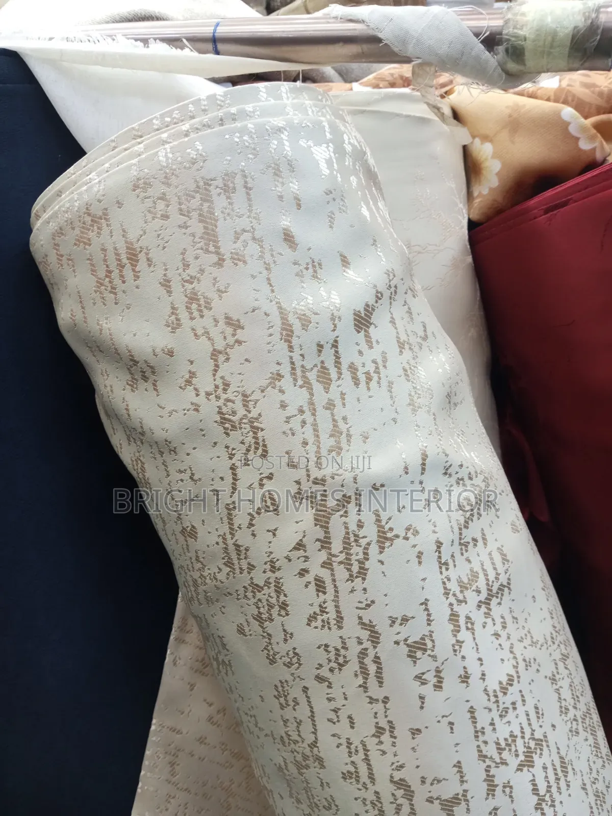 Beige/Cream Heavy Quality Material Curtain Available
