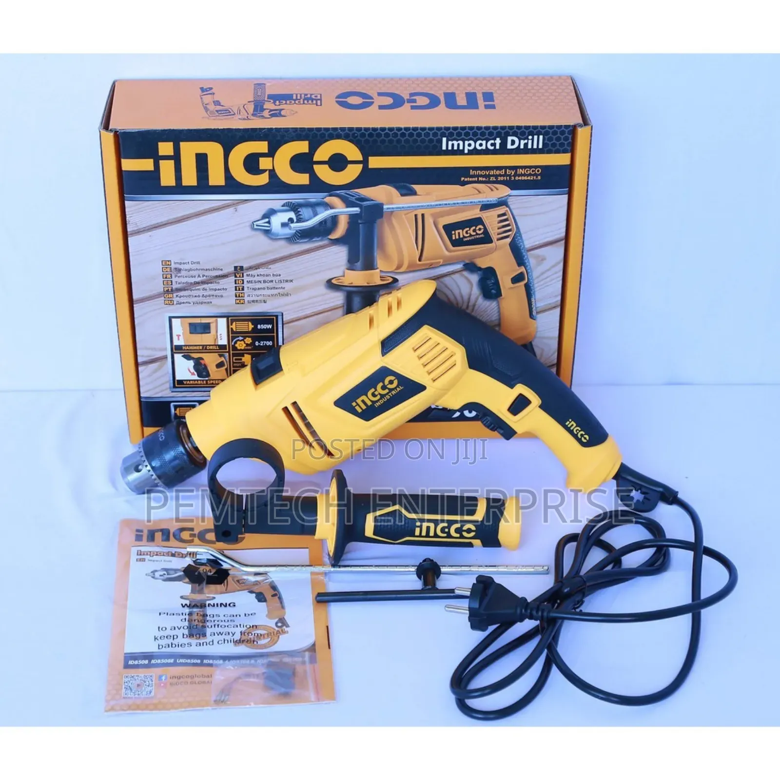 Ingco Hammer Drill 680w