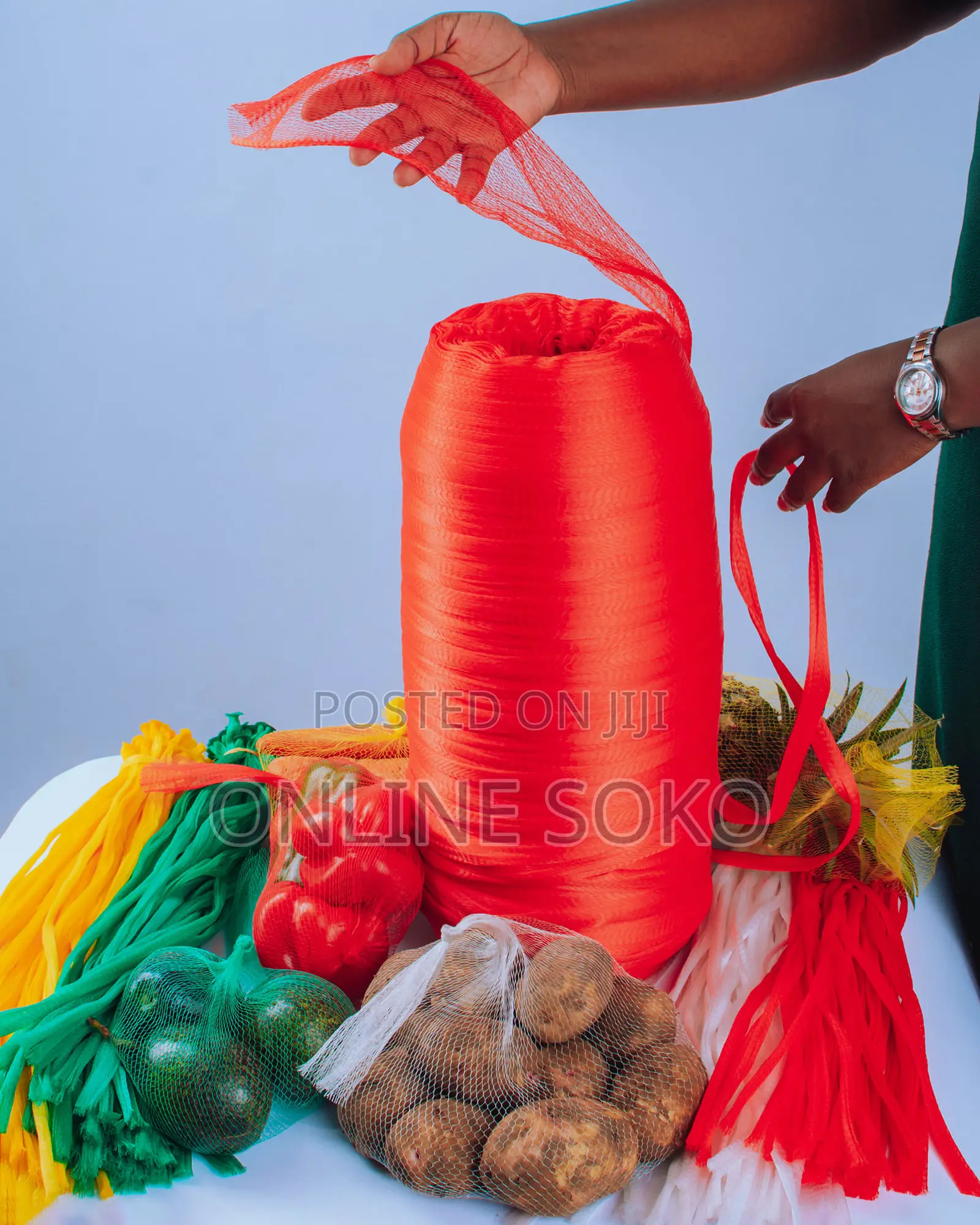Multipurpose Packaging Fruits Vegetables Mesh Net Rolls-250m