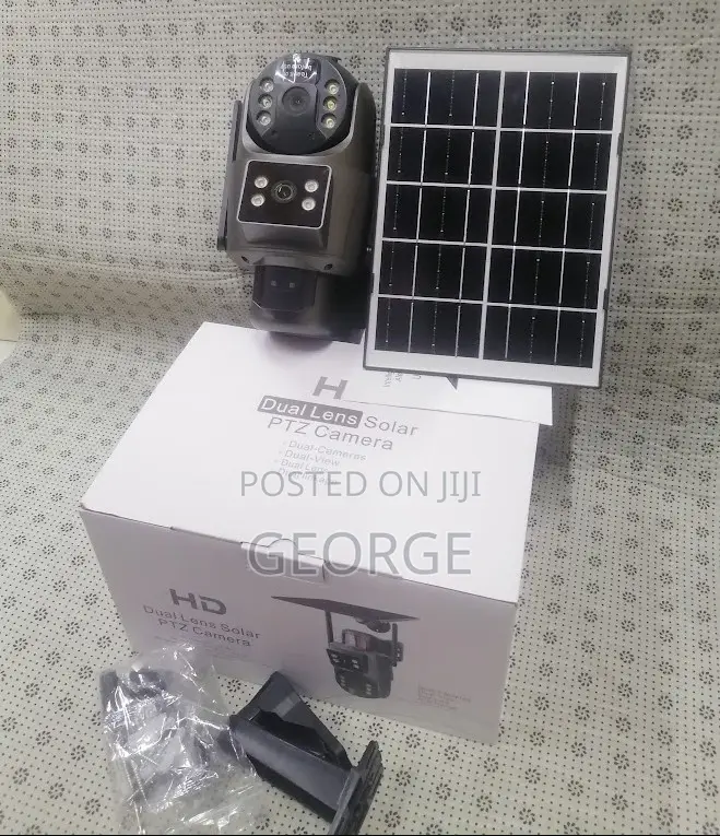 Sure Bet Ubox Sd320 4g Dual Lens Outdoor PTZ Solar Camera
