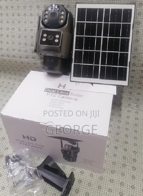 Compact 
Ubox Sd320 4g Dual Lens Outdoor PTZ Solar Camera