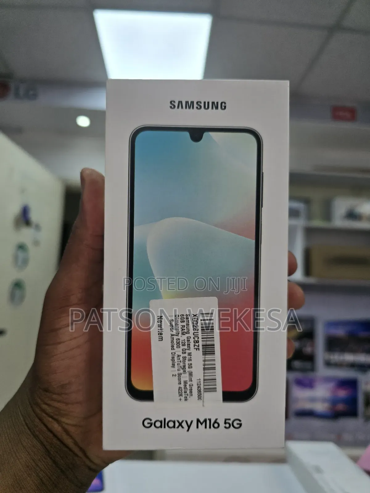 New Samsung Galaxy M16 128 GB Green