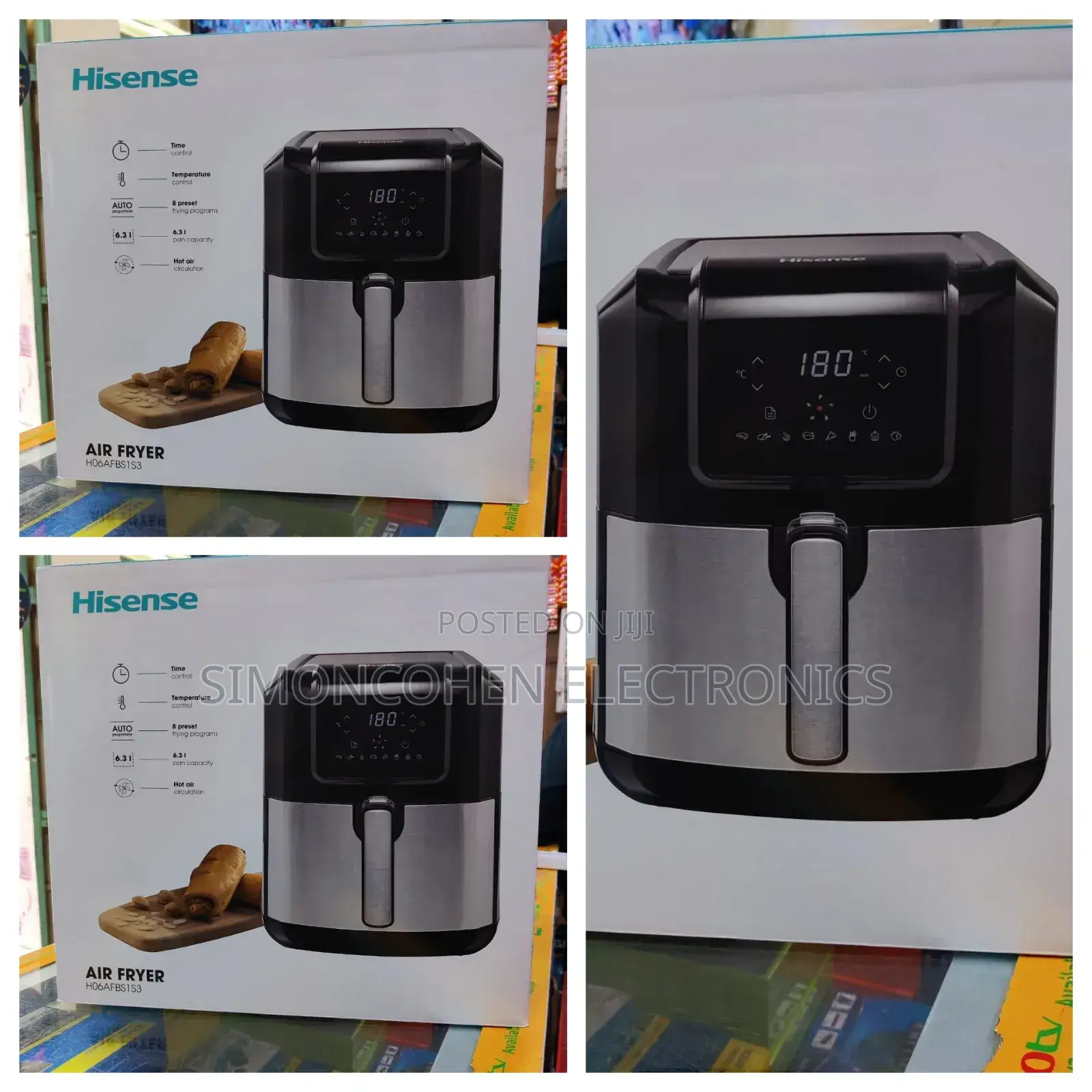 Hisense Air Fryer 6.3litres