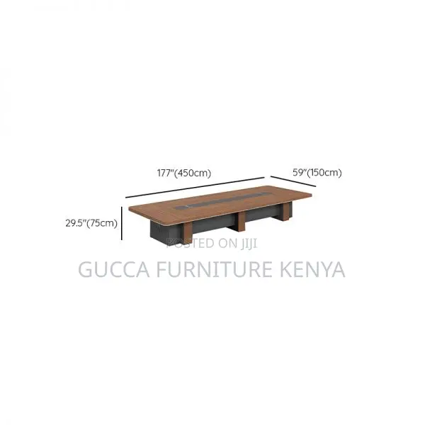 Tables:3-Meter Meeting Table Withbuilt-in Cable Organization