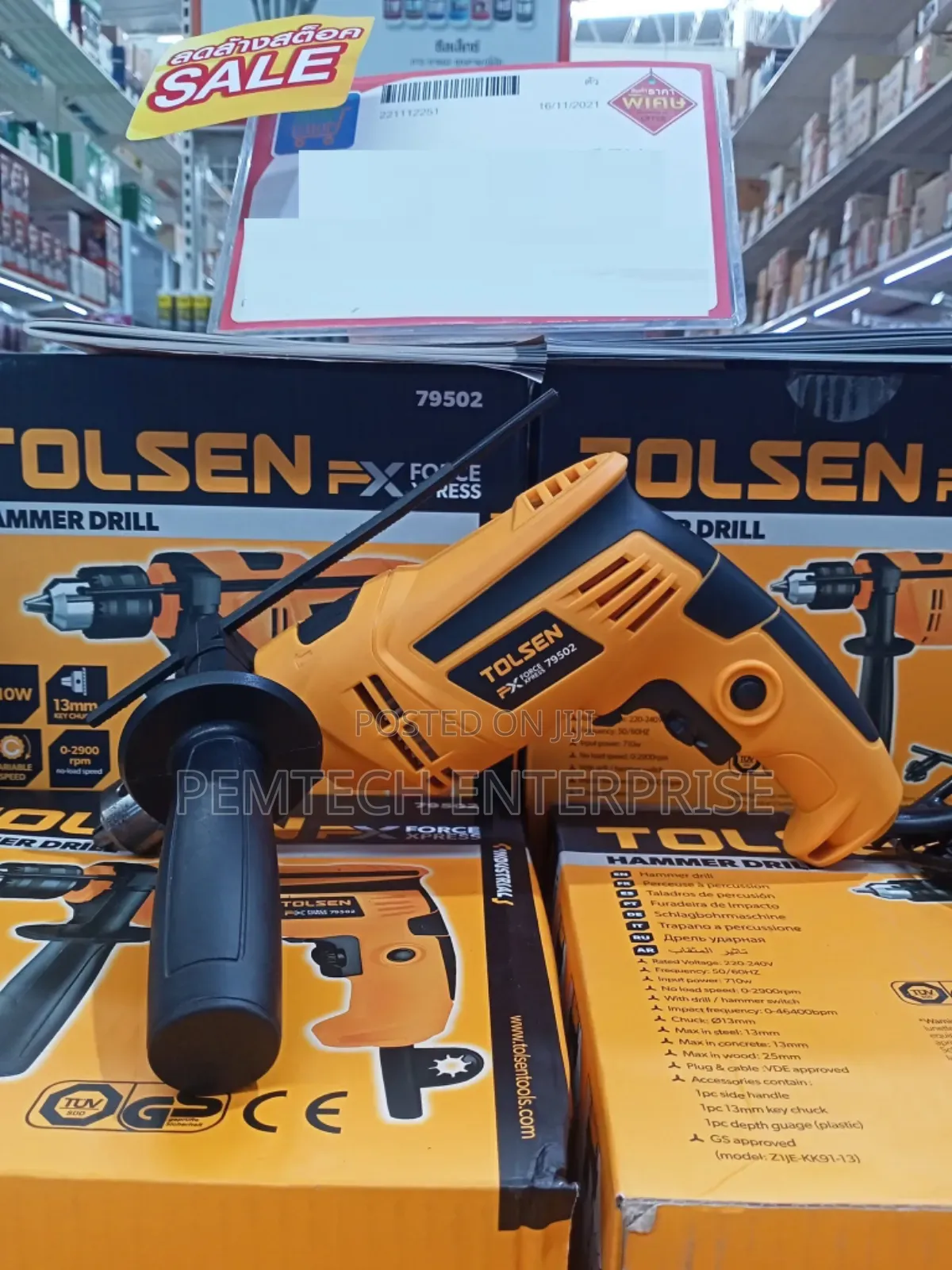 Tolsen 79502 13mm 710w Impact Drill -