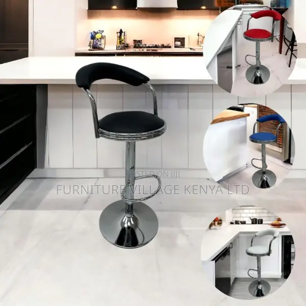 Office Stool: Chic Adjustable Swivel Office Stool