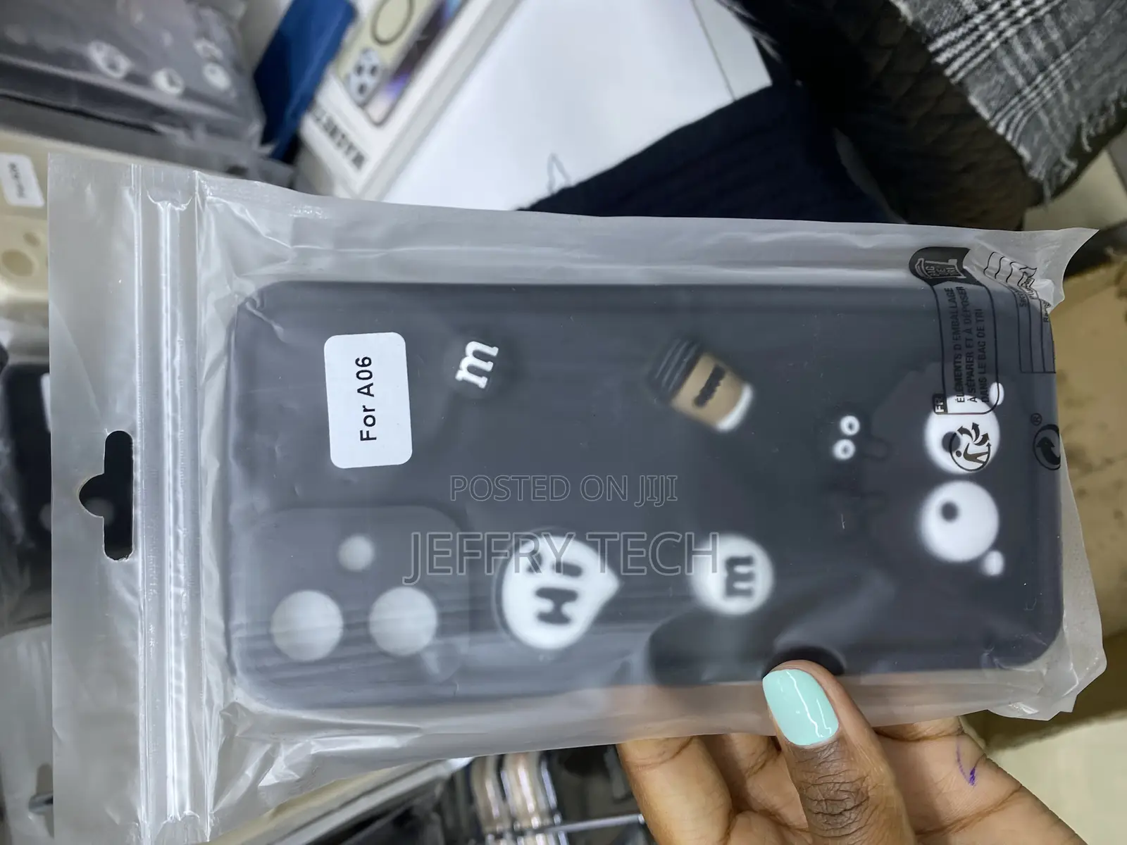 Lchulle Samsung Galaxy A06 3d Coffe Doll Case