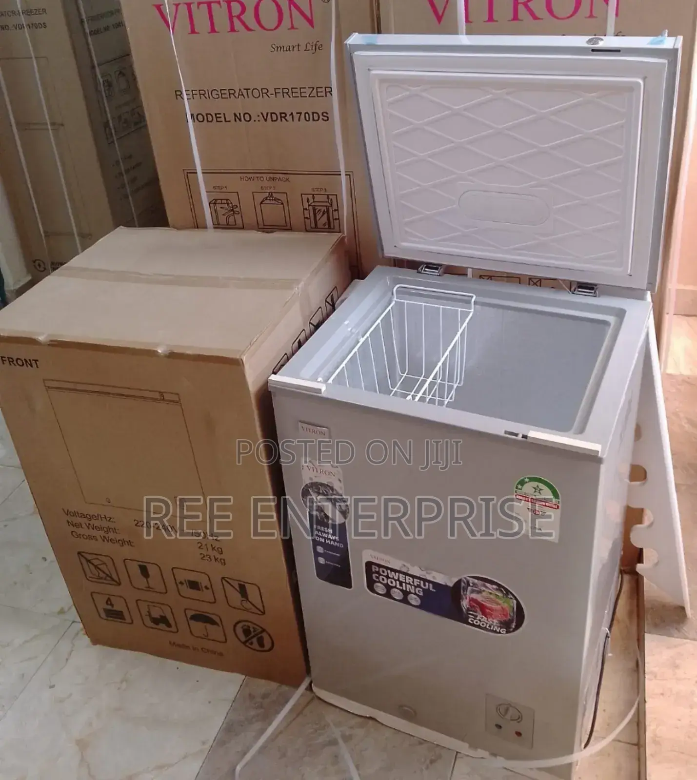 99 Litres Vitron Deep Freezer