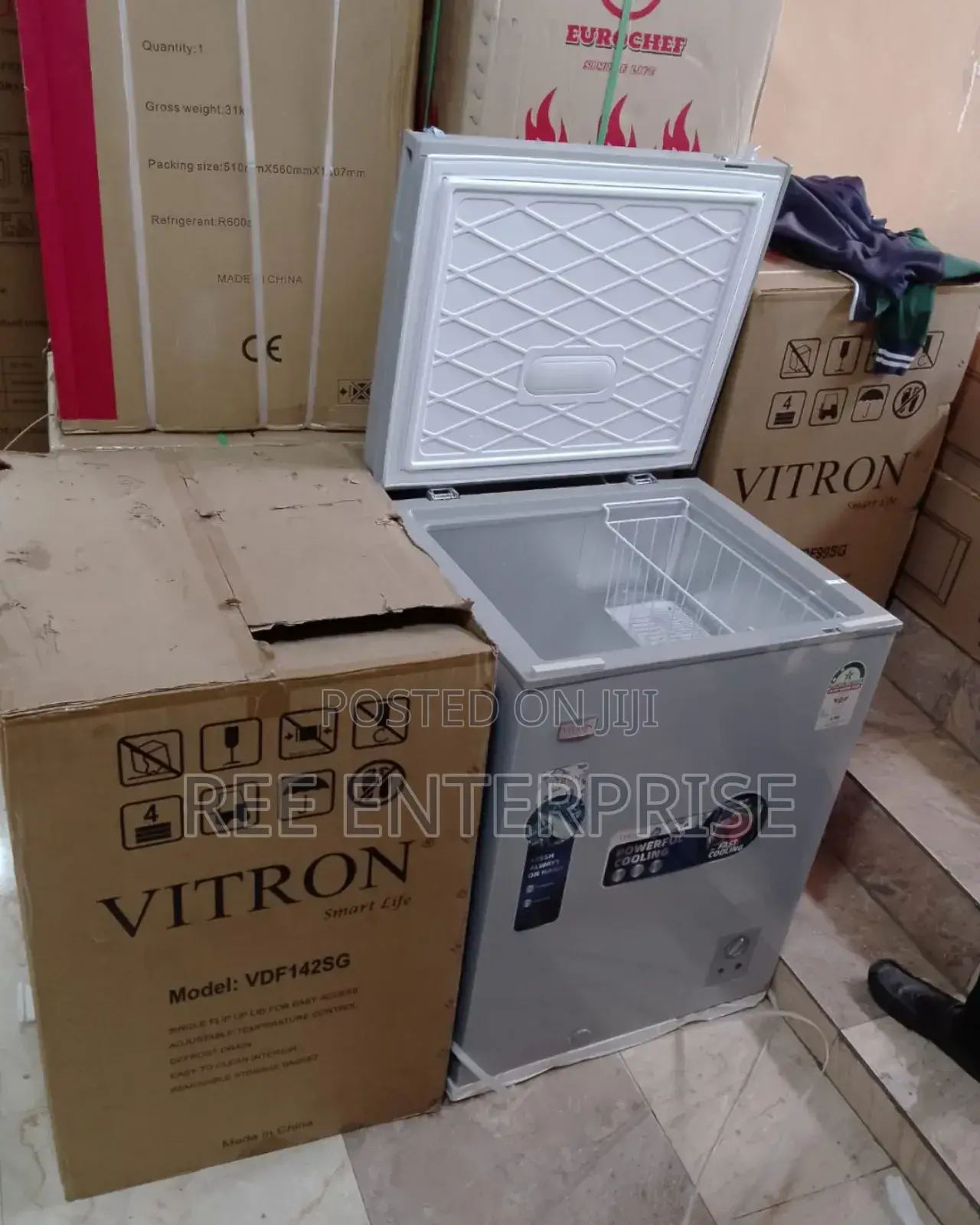 Brand New 142litres Vitron Freezer