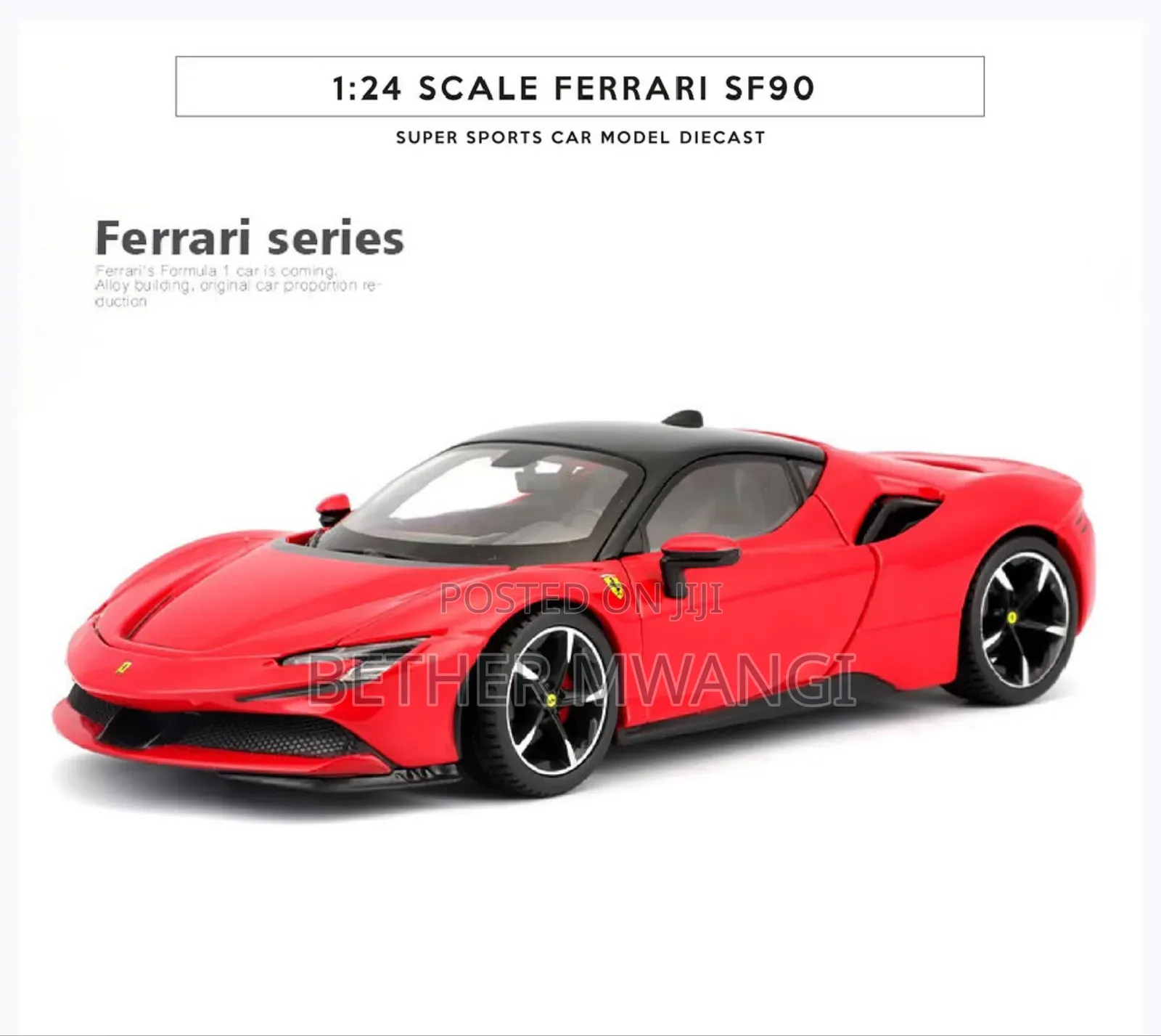 Ferrari Sf90 Die Cast Car in Kenya