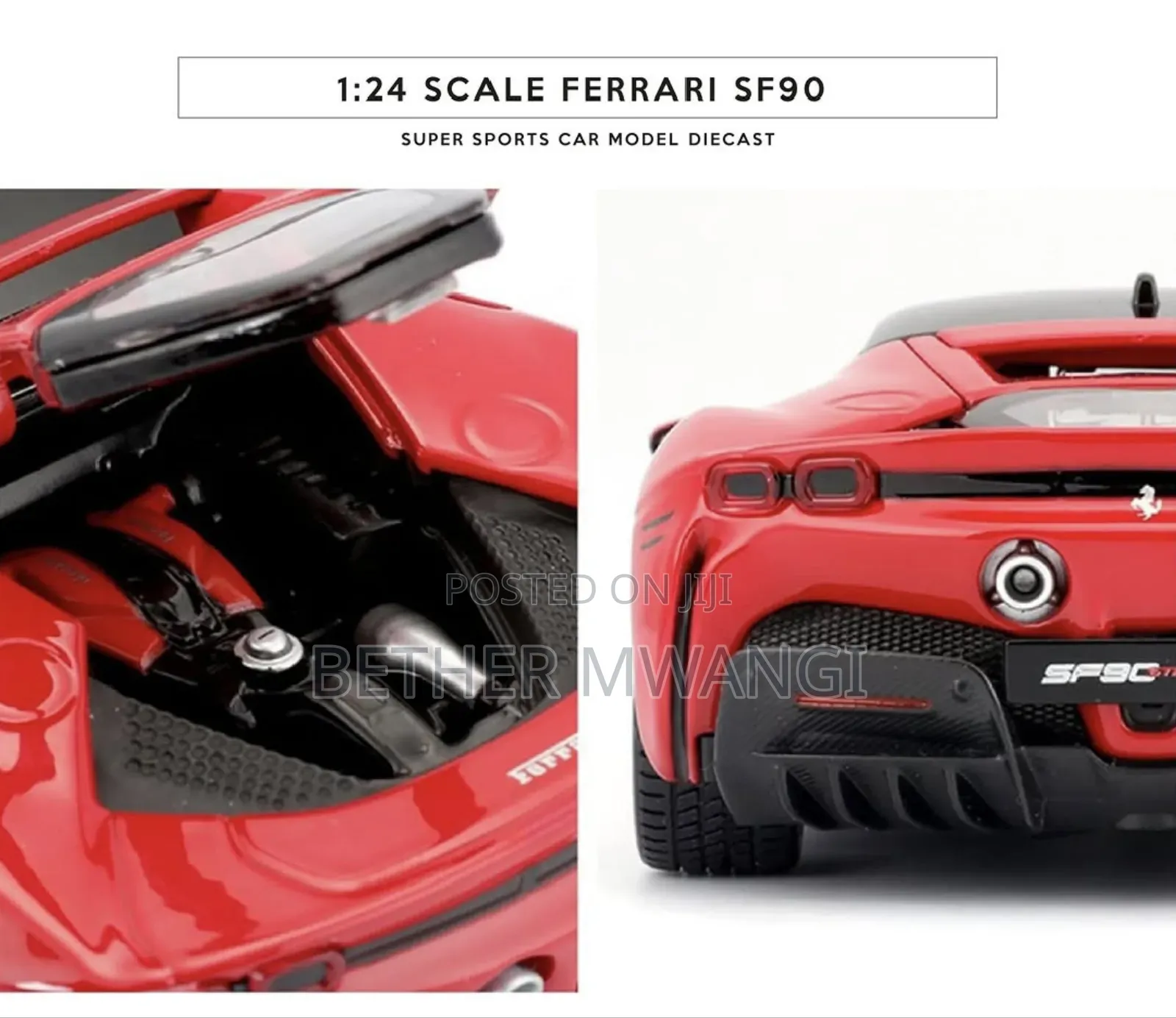 Ferrari Sf90 Die Cast Car in Kenya