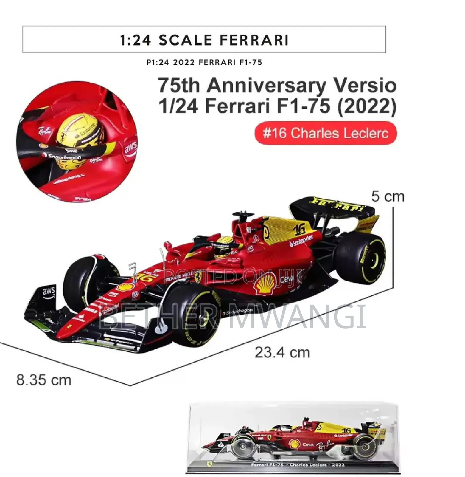 F1 Ferrari Die Cast Car in Kenya