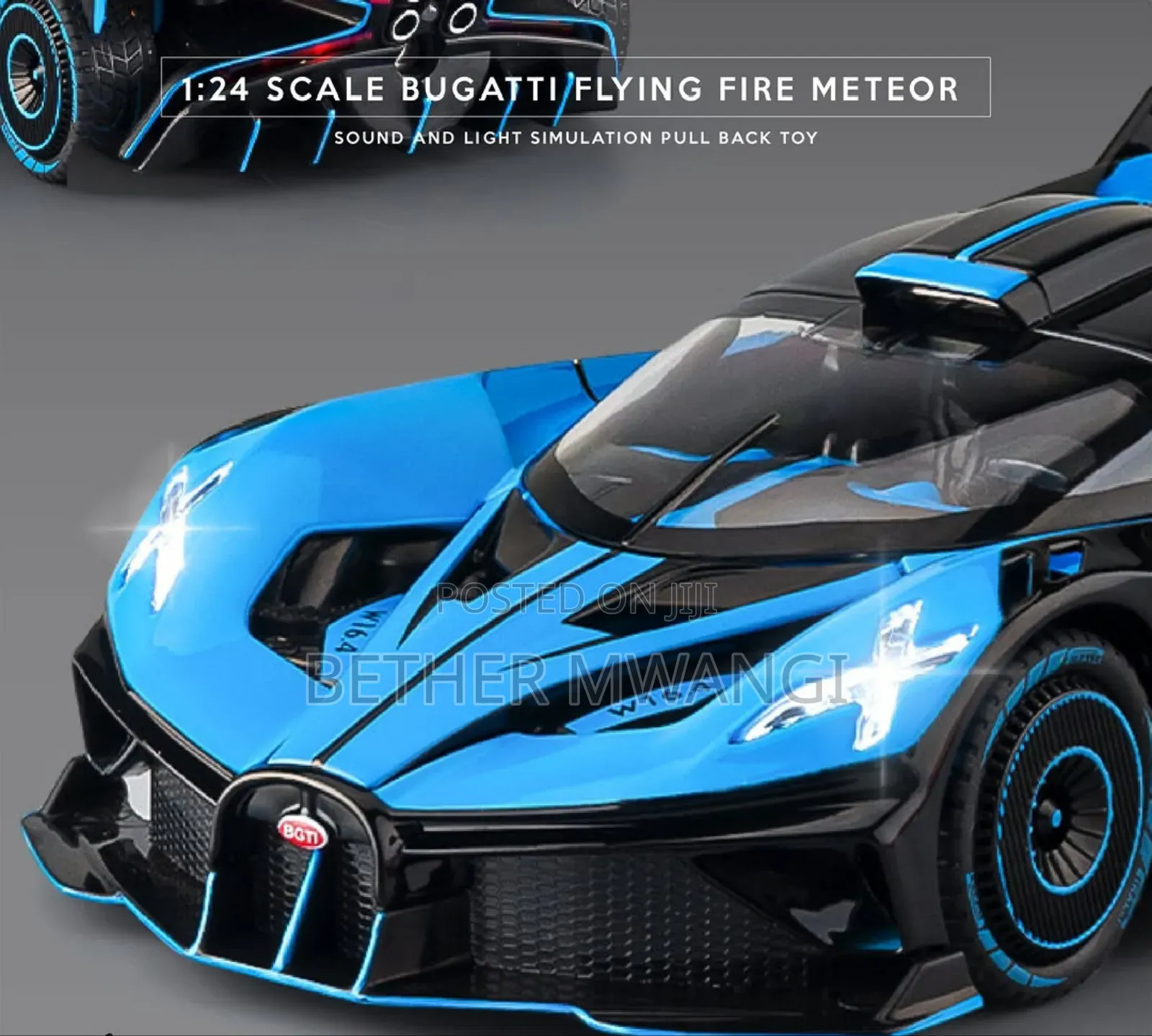 Bugatti Flying Fire Meteor Die Cast Car in Kenya