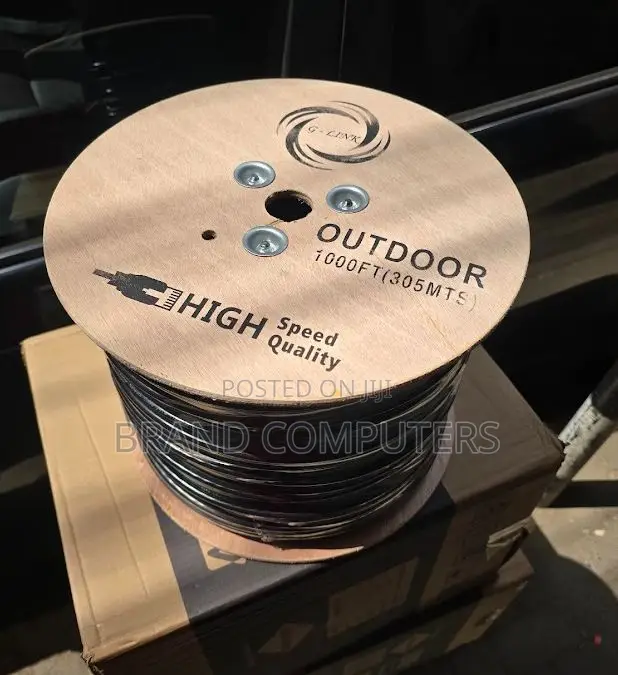 Cat 6 Outdoor Cable Weatherproof Uv Shielded 305m