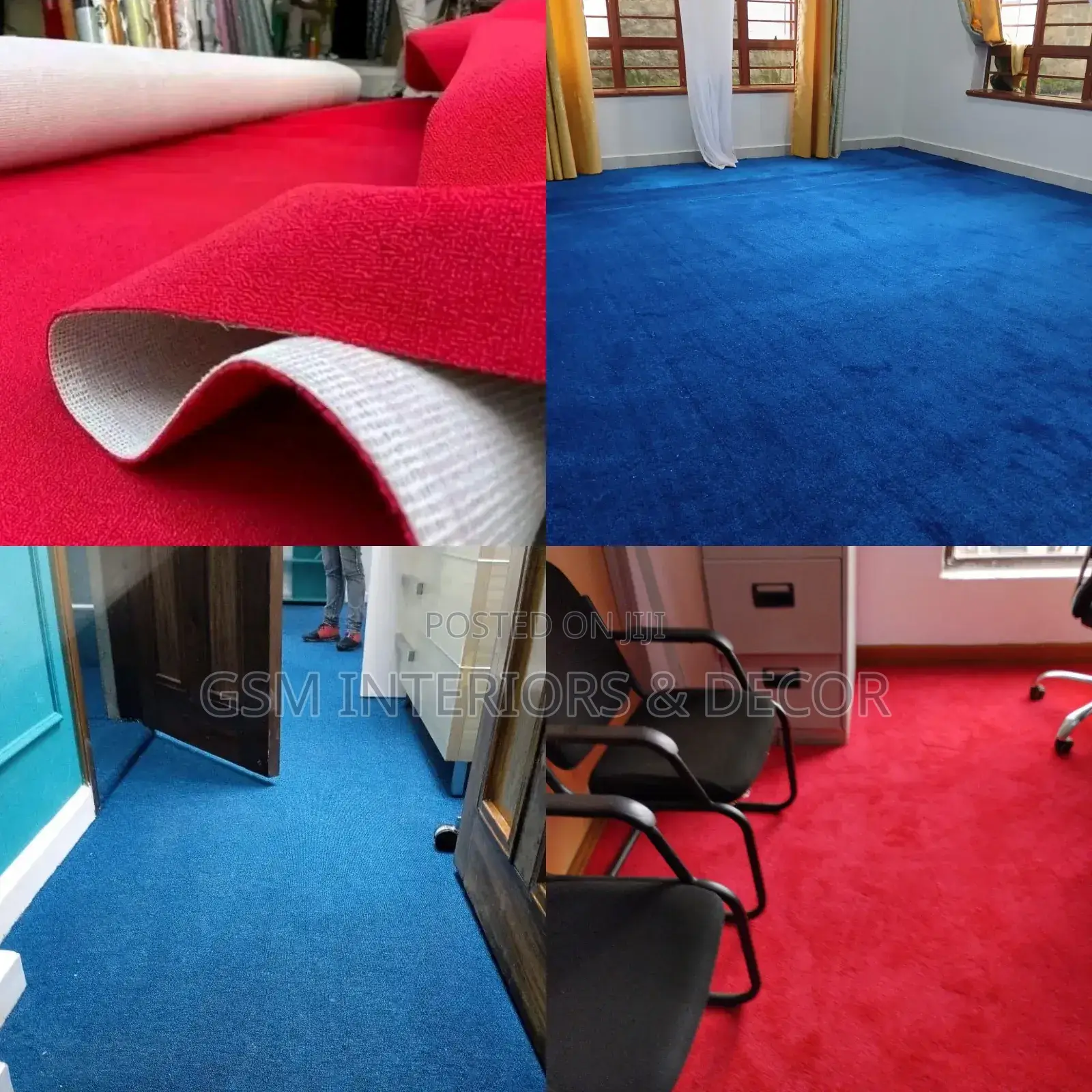 Wall to Wall Carpets for Partitioned Office Carpets