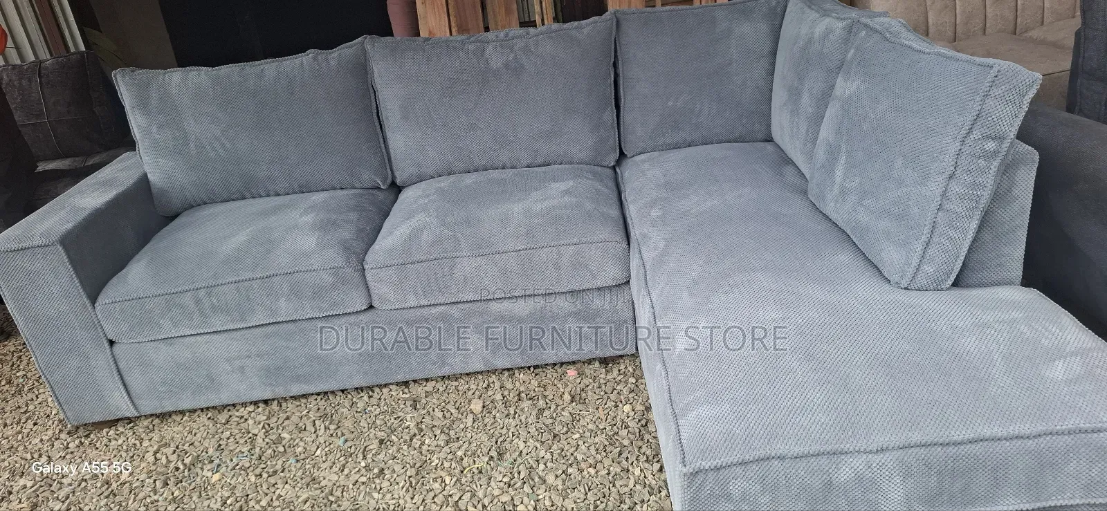 6 Seater  Bubble Fabric