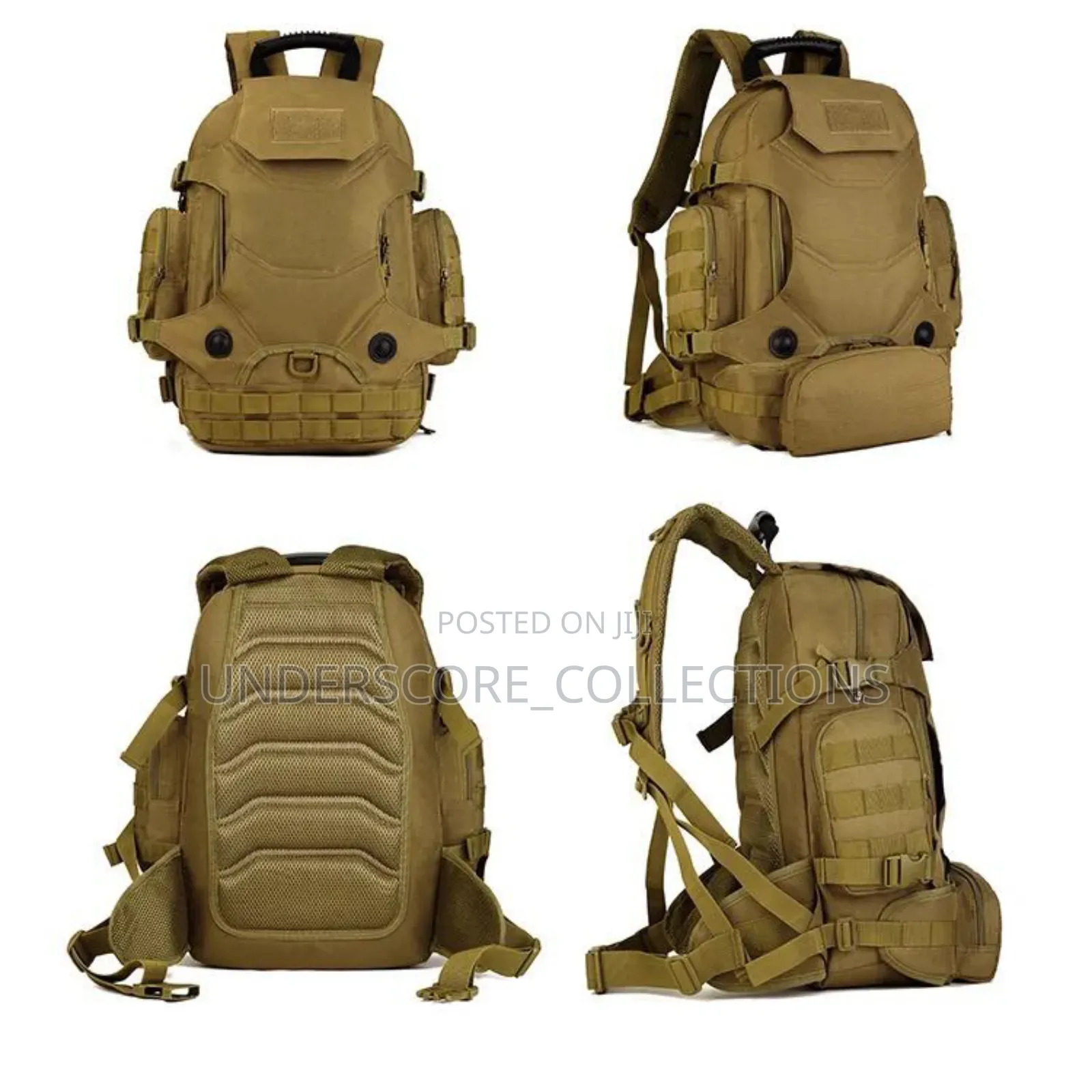 Tactical/Military Beige Capacity Backpack Bags