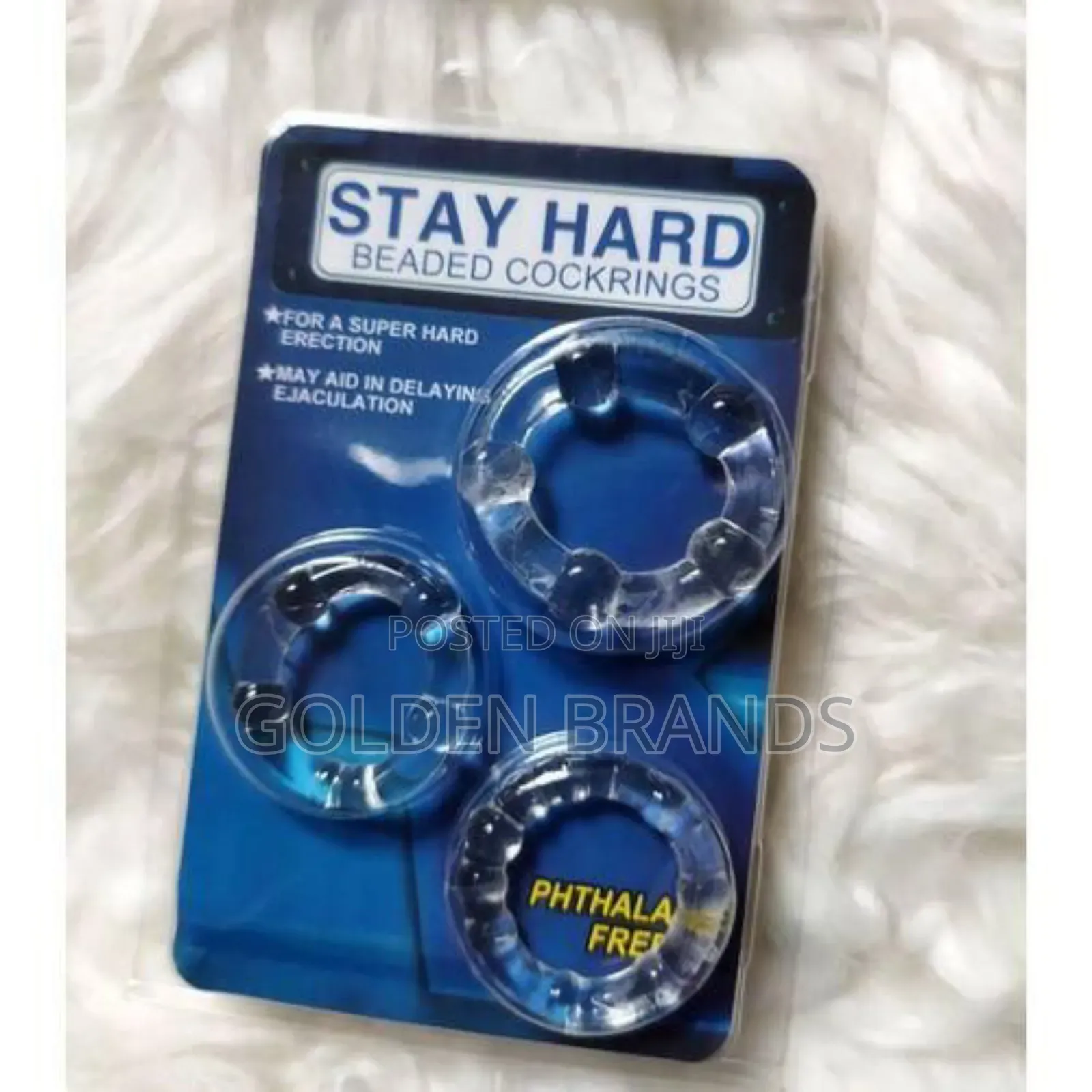 Silicone 3pcs Penis Rings