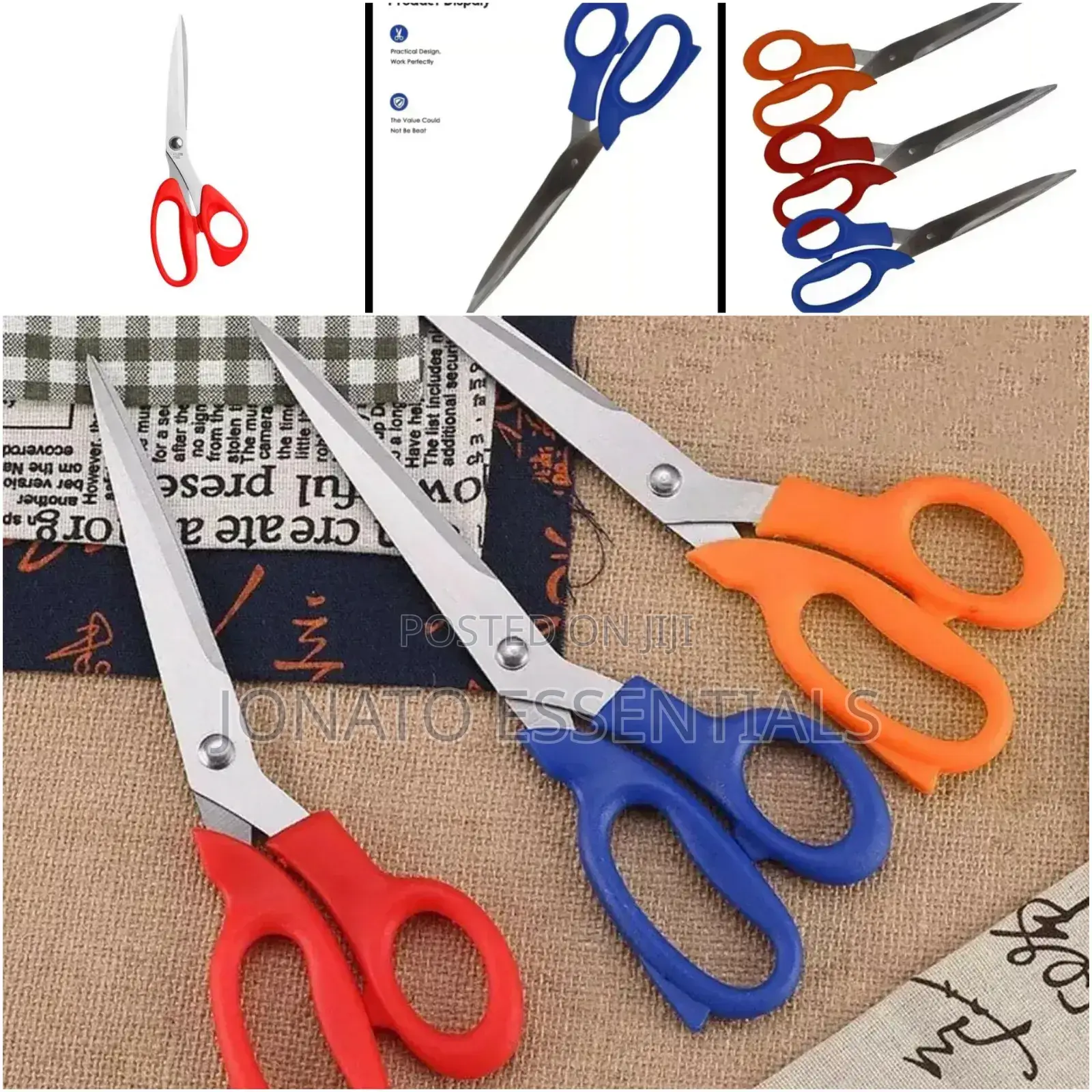 Professional 8.5 Inch Multi-Purpose Fabric Scissors