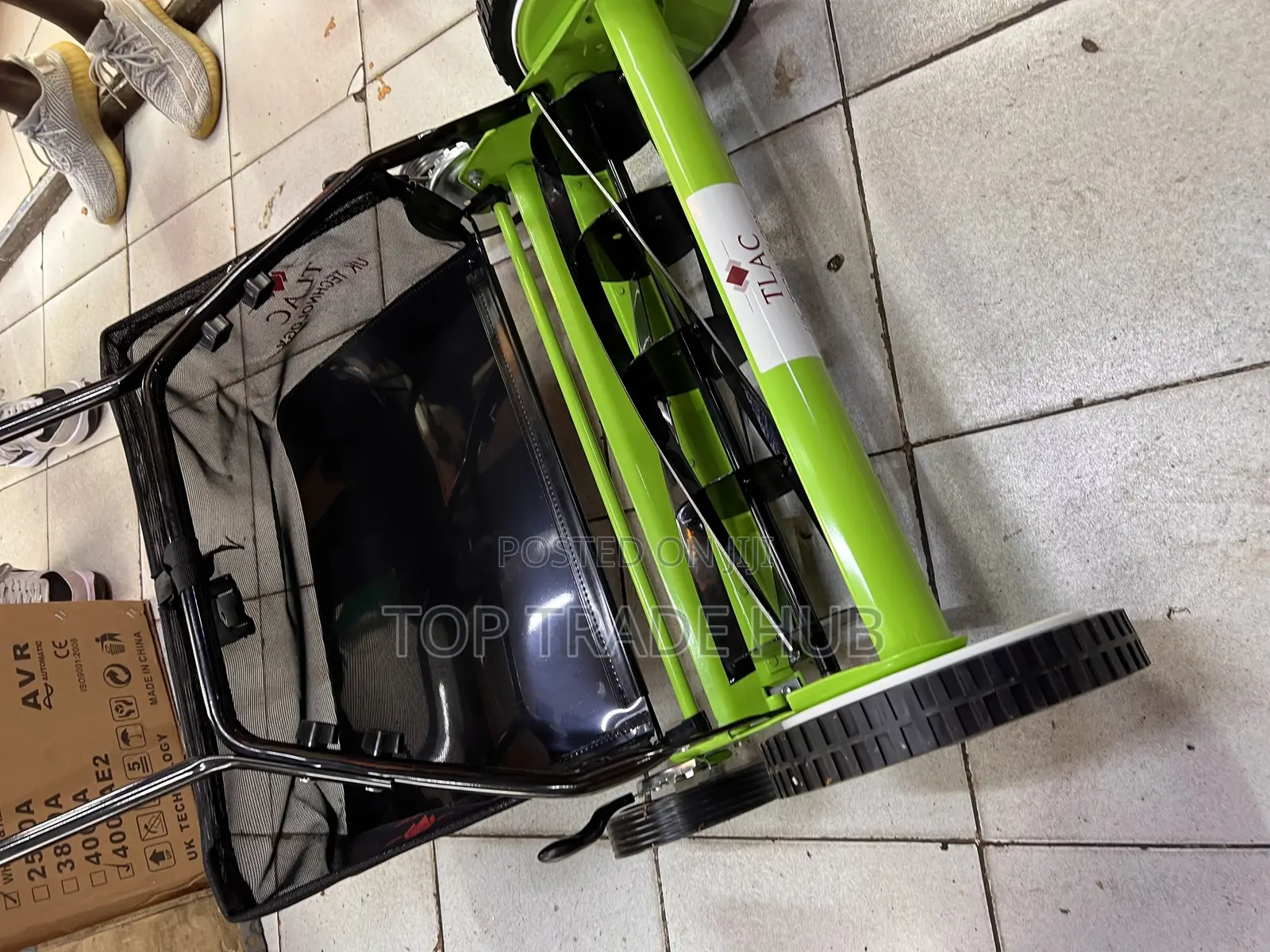 Tlac Hand Push Manual Lawn Mower 20 Inch