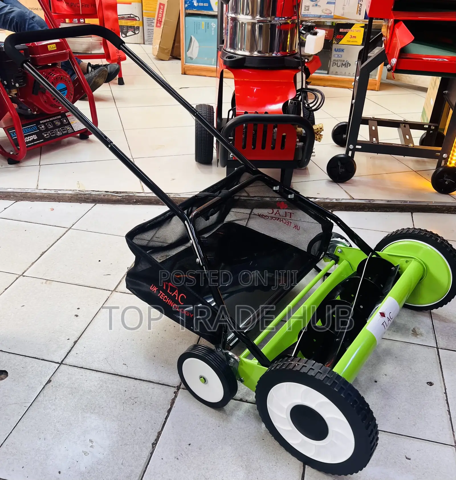 Tlac Hand Push Manual Lawn Mower 20 Inch