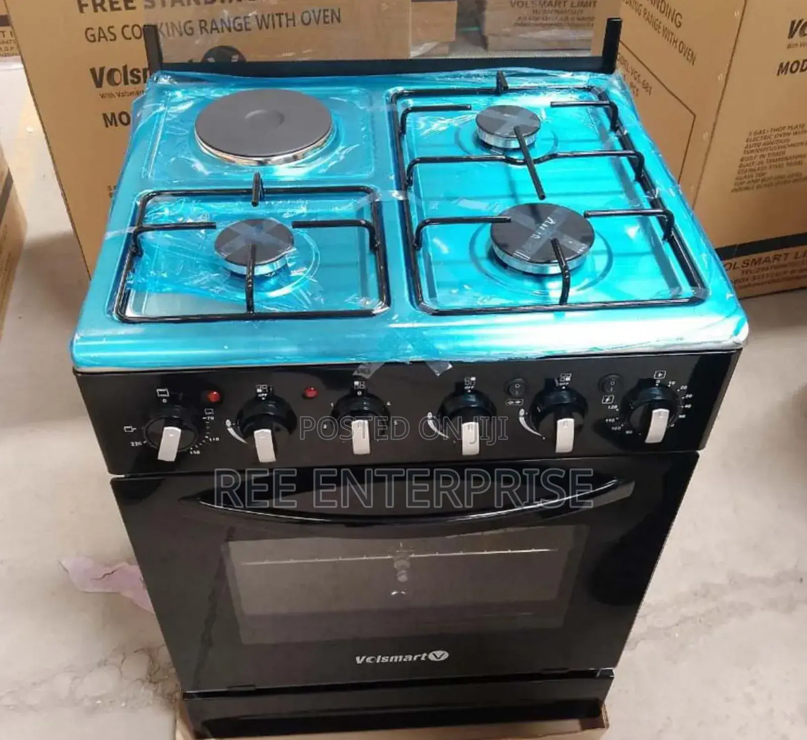 60*60 Volsmart 3+1 Jet Standing Cooker