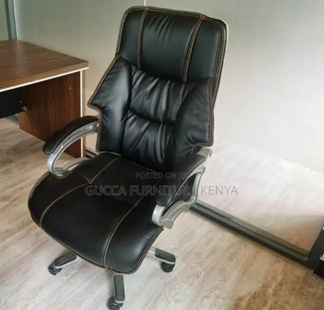 Office Chair: Boss Computer Leather Seat for Office Home