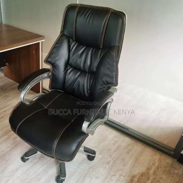Office Chair: Boss Computer Leather Seat for Office Home